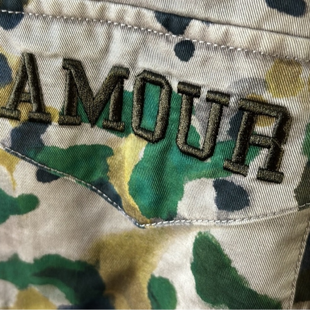 Zadig & voltaire Camo Jacket with Embroidery